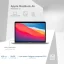 لپ تاپ 13.3 اینچی اپل مدل MacBook Air MGN63 2020 LLA-M1 8GB 256SSD