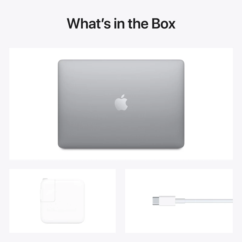 لپ تاپ 13.3 اینچی اپل مدل MacBook Air MGN63 2020 LLA-M1 8GB 256SSD