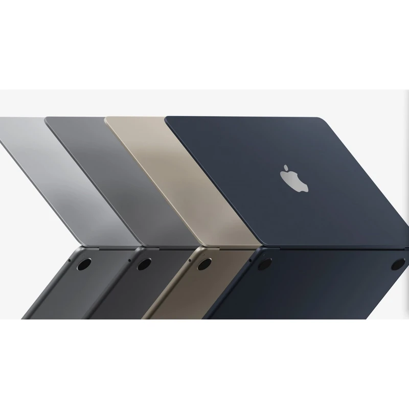 لپ تاپ 13.6 اینچ اپل مدل MacBook Air MLY33 2022 LLA-M2-8GB RAM-256GB SSD
