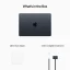 لپ تاپ 13.6 اینچ اپل مدل MacBook Air MLY33 2022 LLA-M2-8GB RAM-256GB SSD