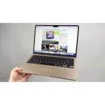 لپ تاپ 13.6 اینچی اپل مدل MacBook Air MRXT3 2024 ZPA-M3-8GB RAM-256GB SSD