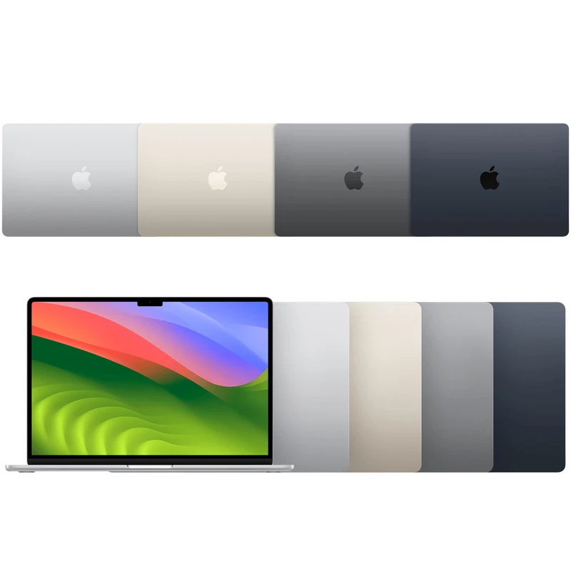 لپ تاپ 13.6 اینچی اپل مدل MacBook Air MRXV3 2024 ZPA-M3-8GB RAM-256GB SSD