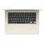 لپ تاپ 15.3 اینچی اپل مدل MacBook Air MRYR3 2024 LLA-M3-8GB RAM-256GB SSD