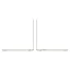 لپ تاپ 15.3 اینچی اپل مدل MacBook Air MRYR3 2024 LLA-M3-8GB RAM-256GB SSD
